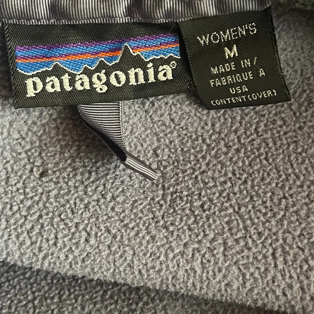 Patagonia Women’s Medium Vintage Fleece Full Zip Jacket